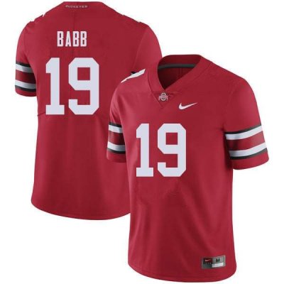 NCAA Ohio State Buckeyes Men's #19 Dallas Gant Red Nike Football College Jersey FFK0345CM